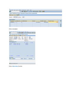  
Click on simulation  
Click on blue colour line item  

