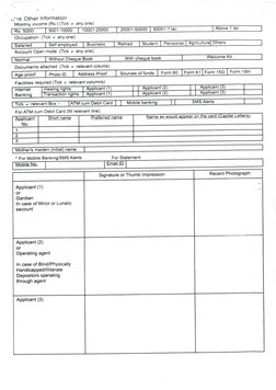 Post Office Opening Form.pdf Post Office NSC Form | PDF