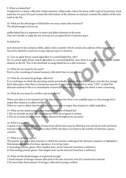 Data Structures VIVA Questions & Answers | PDF | Pointer (Computer ...