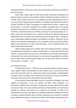 Manuel Sánchez Ortiz de Landaluce – Alcmán y Estesícoro 
 
 
2006, E-EXCELLENCE – WWW.LICEUS.COM 
8 
 
claramente definidos,