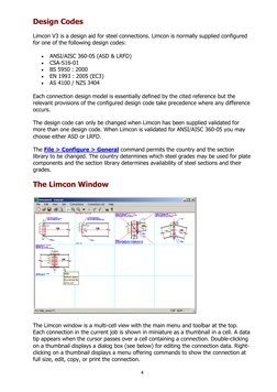 Limcon V3.6 Steel Connection Design Software | PDF