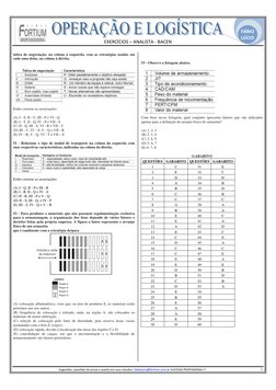  
EXERCÍCIOS – ANALISTA ‐ BACEN 
FÁBIO
LÚCIO
 
 
tática de negociação, na coluna à esquerda, com as estratégias usadas em 
ca