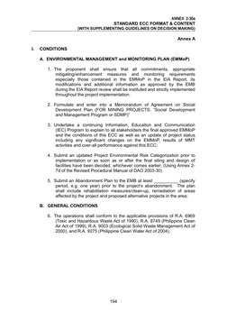 Standard Format for ECC Certificate | PDF | Environmental Impact ...