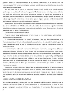 persona. Basta una simple consideración de lo que es el ser humano y de los bienes que le son
necesarios para 'vivir humaname