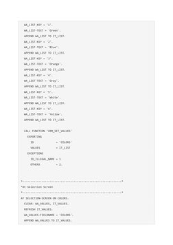 SAP ABAP Selection Screen Parameters | PDF | Parameter (Computer ...