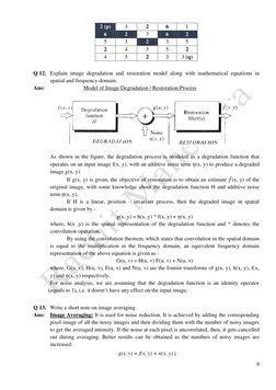 Digital Image Processing Exam Guide | PDF | Normal Distribution ...