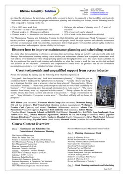 Phone 
Mobile/Cell: 
Email: 
Website: 
+61 8 9457 6297 
+61 (0) 402 731 563 
info@lifetime-reliability.com 
www.lifetime-re