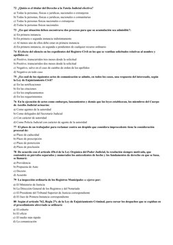 72 ¿Quién es el titular del Derecho a la Tutela Judicial efectiva? 
a) Todas la personas, físicas o jurídicas, nacionales o e