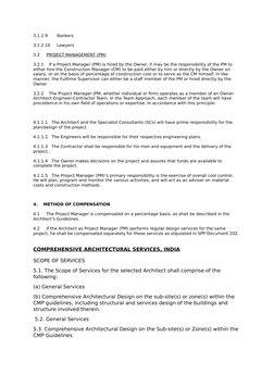 Comprehensive Architectural Services Overview | PDF | Construction ...