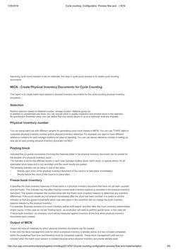 Cycle Counting Configuration Guide | PDF | Inventory | Business Process