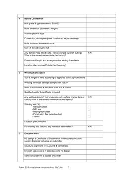 Structural Steel Inspection Report | PDF