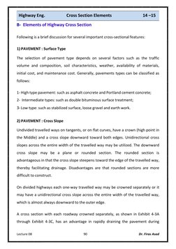 Highway Cross Section Elements Explained | PDF | Lane | Road Surface