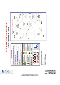 9                                                        ALL GOODS TO BE 
COLLECTED 
12 NOON TUESDAY 
*** All b