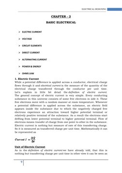 9  
 
 
 
ELECTRICAL DESIGNING 
-----------------------------------------------------------------------------------------