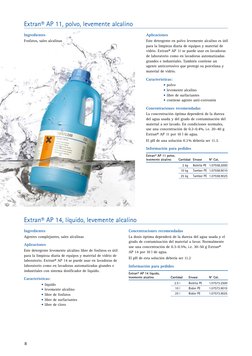 Folleto Extran Detergentes Enzimatico | PDF | Detergente | Agua