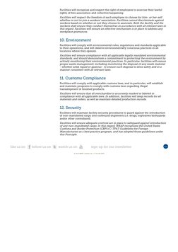 Facilities  (http://www.youtube.com/wrapcompliance) (http://twitter.com/WRAPcompliance) (http://www.facebook.com/wrapcomplian