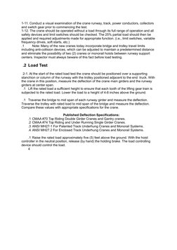 Crane Load Test Procedure Guide | PDF | Crane (Machine) | Bridge