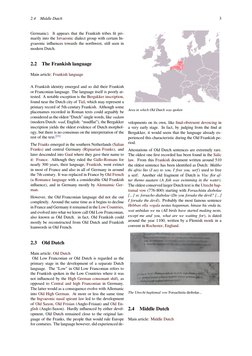 2.4
Middle Dutch (https://en.wikipedia.org/wiki/Middle_Dutch)
3
Germanic). It appears that the Frankish tribes ﬁt pri-
marily
