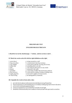 Colegiul Tehnic de Marină “Alexandru Ioan Cuza”
                     Bulevardul 1 mai nr. 101, 900105, C