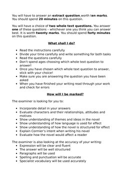 Heroes GCSE Revision Guide | PDF | Hero | Essays