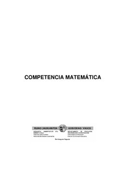          
 
 
 
 
 
 
 
 
 
 
 
 
 
 
 
 
 
 
 
COMPETENCIA MATEMÁTICA 
 
 
 
 
 
 
 
