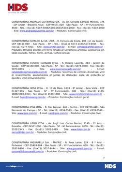 CONSTRUTORA ANDRADE GUTIERREZ S/A. - Av. Dr. Geraldo Campos Moreira, 375
- 10º Andar - Brooklin Novo - CEP 04571-020 - São Pa