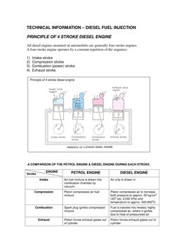 Diesel Fuel Injection System Overview | PDF | Internal Combustion ...