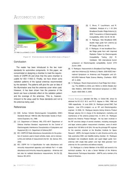SAFETY & EMC 2011
AUTOMOTIVE EMC
Figure 18
Field distribution from the LPDA shown in Figure 17
References
[1]
SAE. Surface Ve