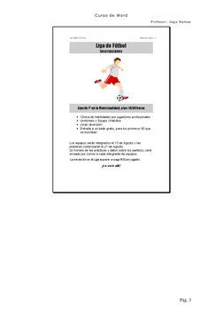 Curso de Word 
Profesor: Iago Ramas 
 
 
Pág. 3 
