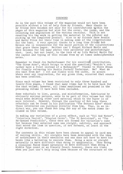 FOREWORD
As in the pas t this volume of t he maga zine woul d not have been
possible without
a lo t of help from my f riends