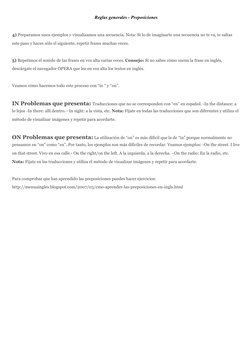 4) Preparamos unos ejemplos y visualizamos una secuencia. Nota: Si lo de imaginarte una secuencia no te va, te saltas 
este p