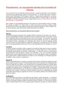 Procederemos  ver una pequeña introduccion al analizis de
                                       Puertos.
Nmap comenzó como u