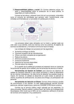 6 
 
10. Responsabilidad pública y social: En Correos debemos actuar con 
ética y responsabilidad sobre la protección de la s