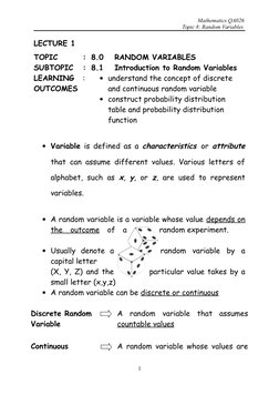 Understanding Discrete Random Variables | PDF | Probability