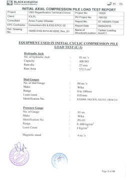 Cyclic Load Test Report | PDF