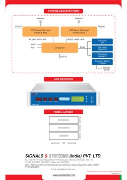 GPS Time Synchronization Solutions | PDF | Power Supply | Global ...