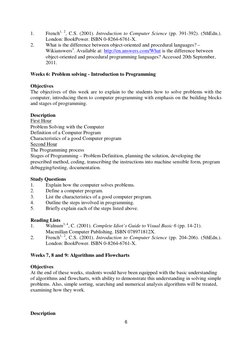 6 
 
1. 
French1, 2, C.S. (2001). Introduction to Computer Science (pp. 391-392). (5thEdn.). 
London: BookPower. ISBN 0-8264-