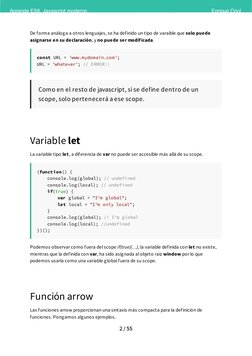 Guía Práctica de ECMAScript 6 | PDF | Script Java | Estructura de datos ...