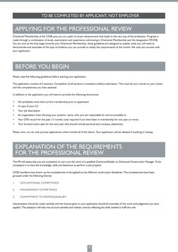 CIOB Professional Review Guidance | PDF | Competence (Human Resources ...