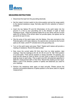 Earth Electrode Resistance Testing Guide | PDF | Electromagnetic ...
