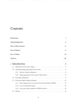 Contents 
Declaration 
Acknowledgements 
List of Abbreviations 
List of Figures 
List of Tables 
Abstract 
1 Introduction 
1.