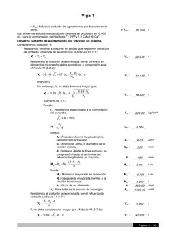 φ·Vn,y: Esfuerzo cortante de agotamiento por tracción en el
alma.
 
φ·Vn,y : 
15.709
t
Los esfuerzos solicitantes de cálculo
