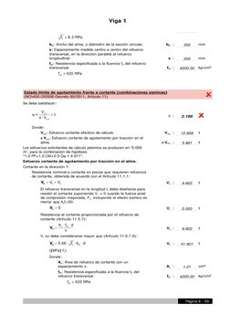 bw: Ancho del alma, o diámetro de la sección circular.
 
bw : 
300
mm
s: Espaciamiento medido centro a centro del refuerzo
tr