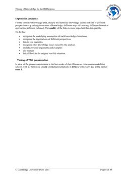 IB TOK 1 Resources Notes | PDF | Reason | Epistemology