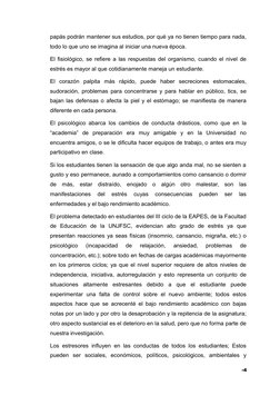 papás podrán mantener sus estudios, por qué ya no tienen tiempo para nada,
todo lo que uno se imagina al iniciar una nueva ép