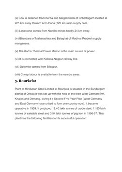 13 Major Iron and Steel Plants of India | PDF | Steel Mill | Steel