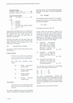 Design of Socketed Piles in Rock | PDF
