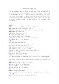 Smart Forms Error Codes Overview | PDF | Parameter (Computer ...