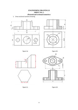 Engineering Drawing II Tutorial Sheets | PDF | Engineering Tolerance ...