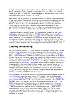 Examples of works requiring this note (while acknowledging its exceptional nature) include 
Arnold Schoenberg's Gurre-Lieder